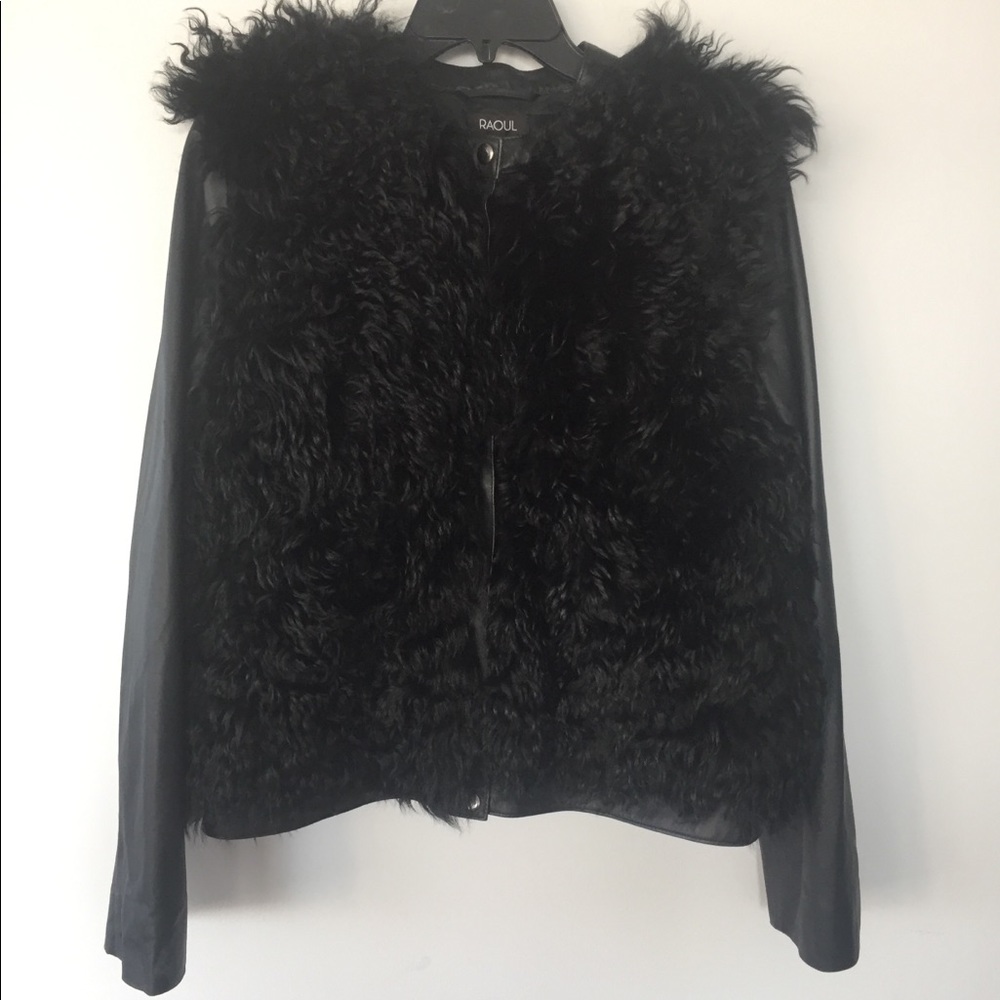 Raoul leather jacket XL